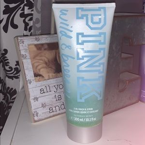 PINK 2-in-1 Wash & Scrub